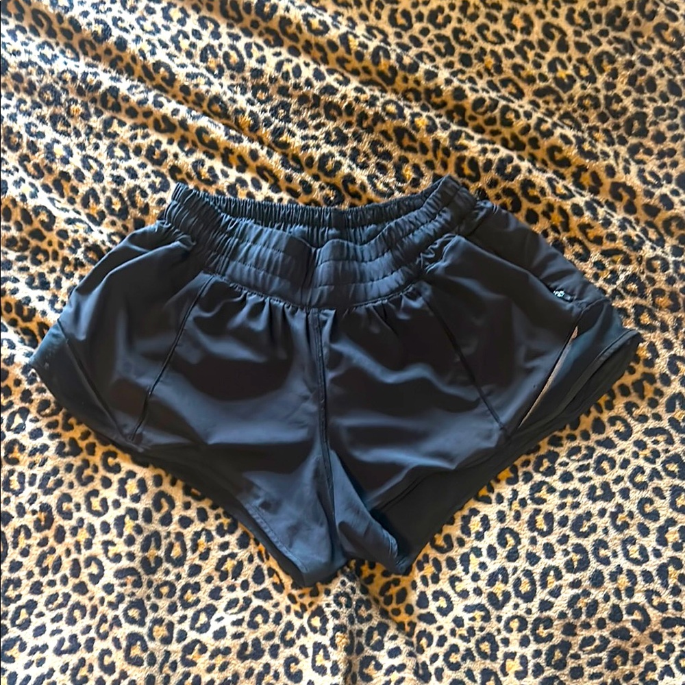 Hottie Hot Lululemon black shorts